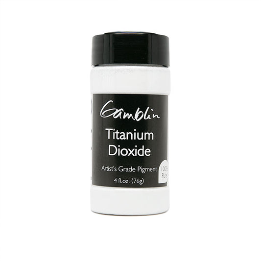 Gamblin Dry Pigment Titanium Dioxide 4oz ⚠️