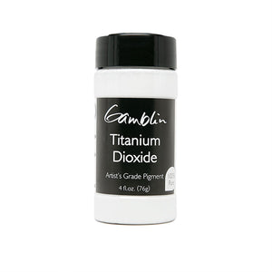 Gamblin Dry Pigment Titanium Dioxide 4oz ⚠️
