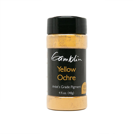 Gamblin Dry Pigment Yellow Ochre 4oz ⚠️
