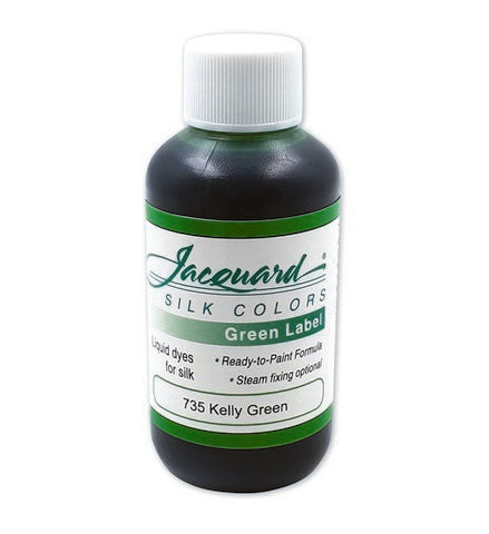 Jacquard Silk Color 60ml Kelly Green