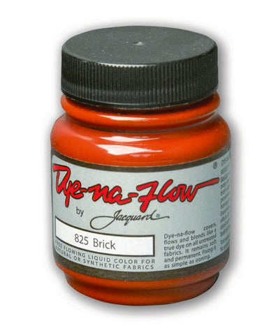 Dye-Na-Flow Brick 2.25oz Liquid Fabric Paint