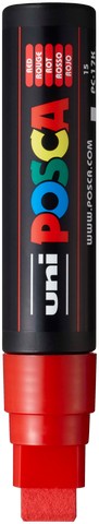 Posca Paint Marker, PC-17K Extra Broad, Red