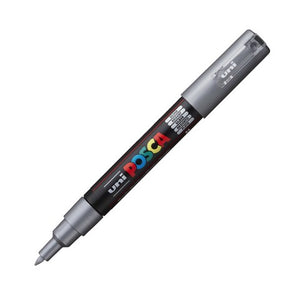 Posca Paint Marker PC-1M Extra Fine Silver