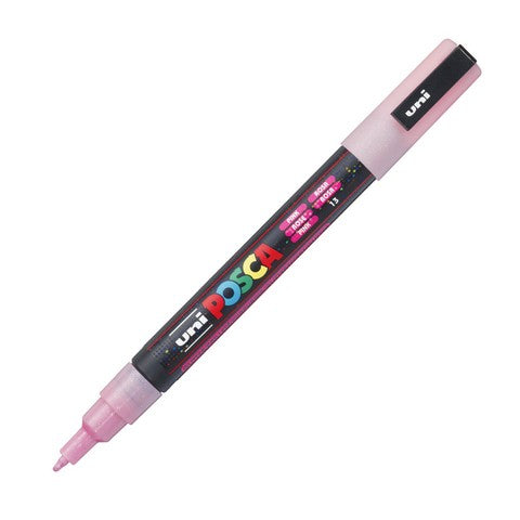 Posca Paint Marker PC-3M Fine Glitter Pink
