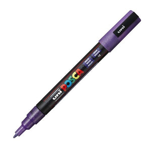 Posca Paint Marker PC-3M Fine Glitter Violet