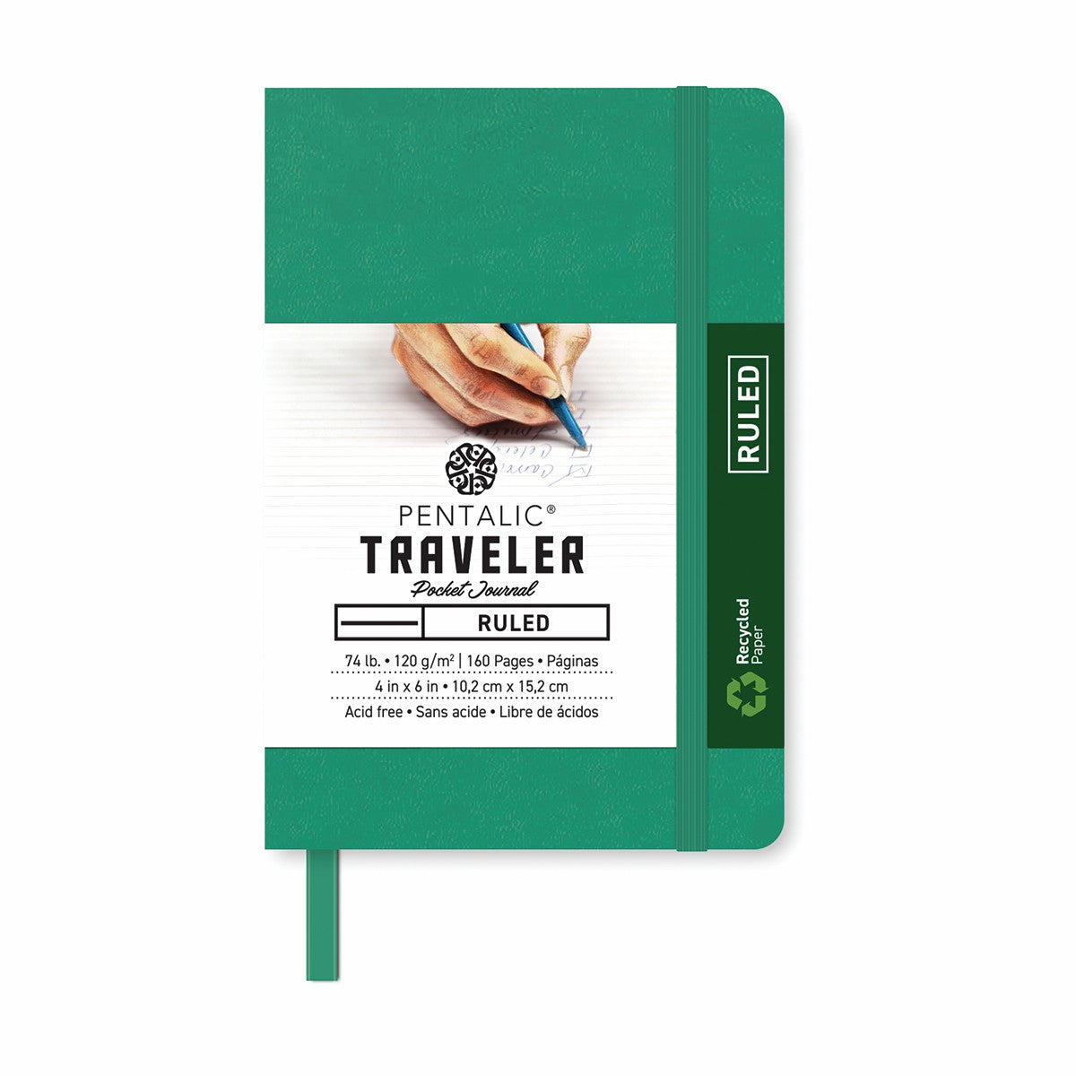 Pentalic Journal Pocket Dot Grid 4x6 Mint