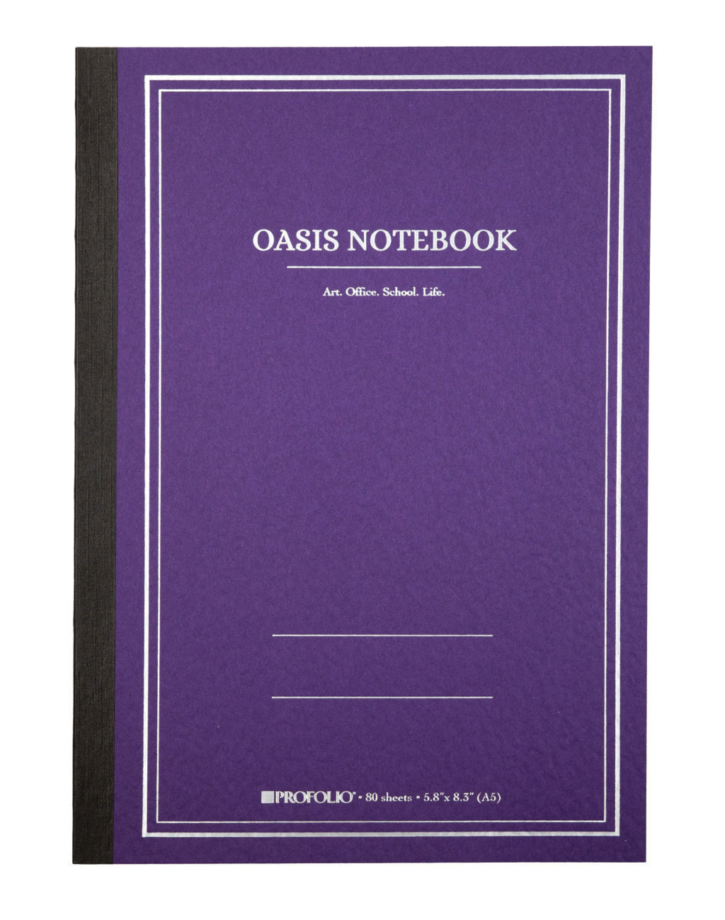 Itoya Profolio Oasis Notebook A6 Purple