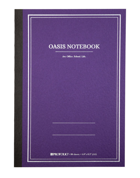 Itoya Profolio Oasis Notebook A6 Purple