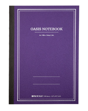 Itoya Profolio Oasis Notebook A6 Purple
