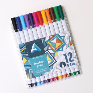 Art Alternatives Fine Liner Pen Set 12