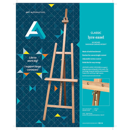 Art Alternatives Classic Lyre Easel