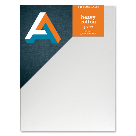 Heavy Cotton Studio Canvas 9x12 Case of 5