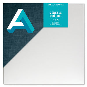 Classic Cotton Gallery Canvas 5x5 Case of 10