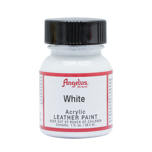 Angelus Leather Paint White 1oz Bottle
