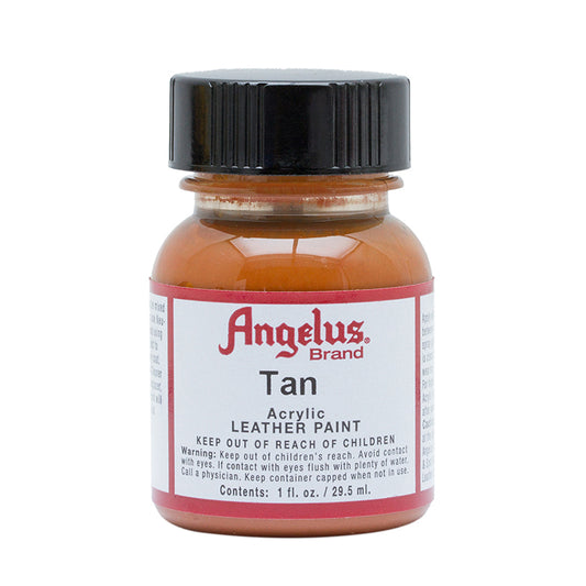 Angelus Leather Paint Camel Tan 1oz Bottle