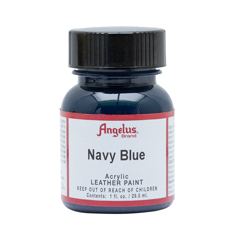 Angelus Leather Paint Navy 1oz Bottle