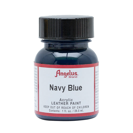 Angelus Leather Paint Navy 1oz Bottle