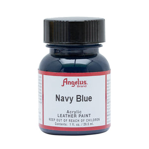 Angelus Leather Paint Navy 1oz Bottle