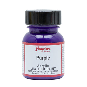 Angelus Leather Paint Purple 1oz Bottle