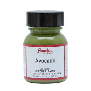 Angelus Leather Paint Avocado 1oz Bottle