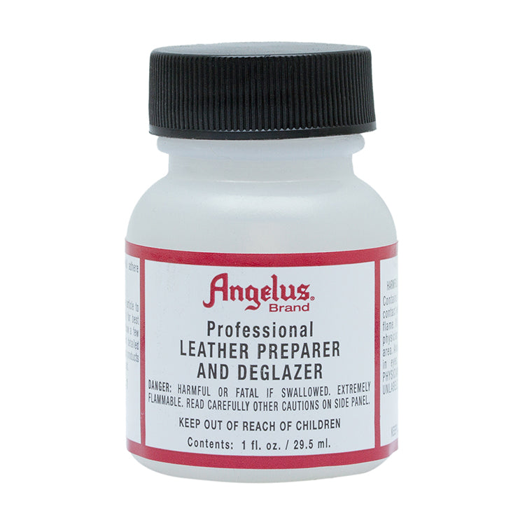 Angelus Leather Preparer & Deglazer 1oz Bottle ⚠️