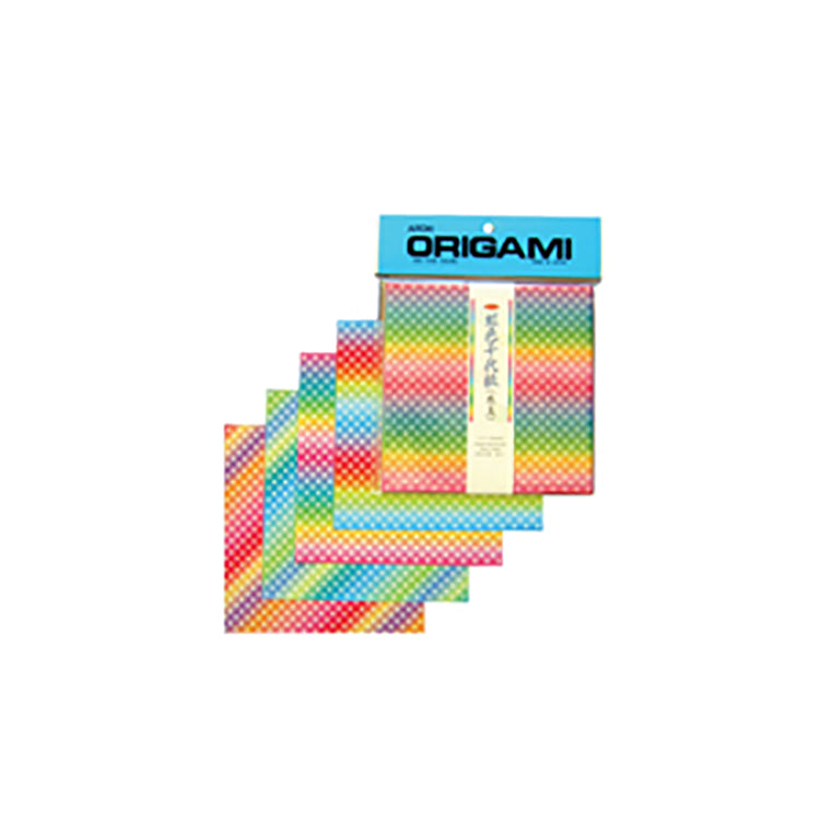 Origami Paper Dream Rainbow with Double Sides 5.875"