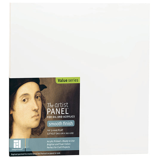 Ampersand Artist Panel Smooth 12x12