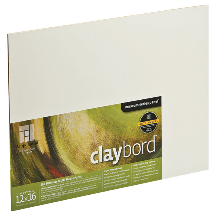 Ampersand Claybord Panel 12x16