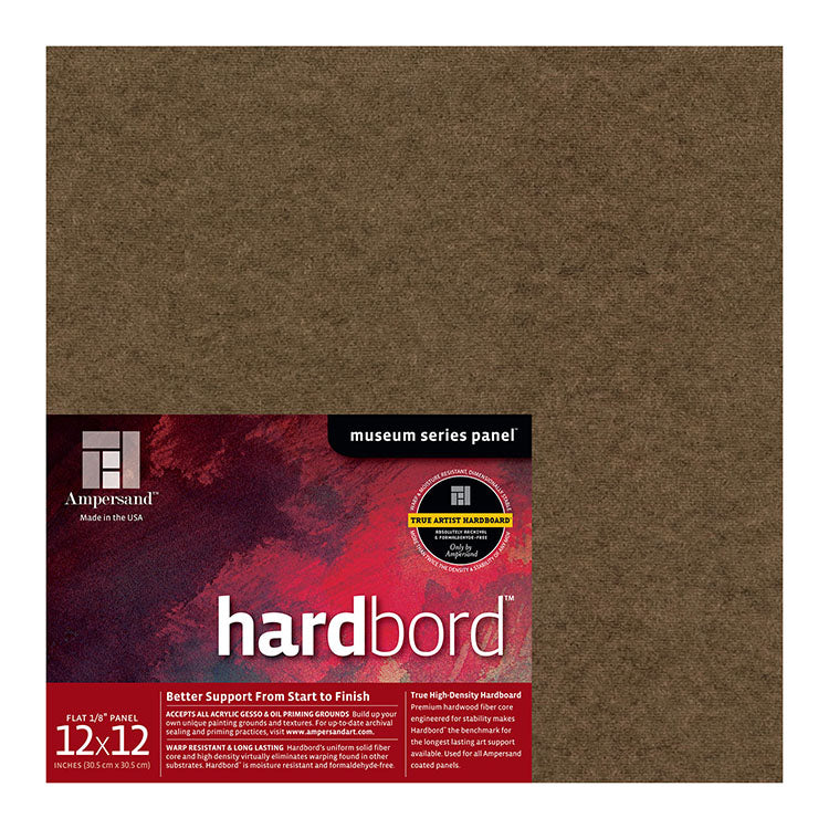 Ampersand Hardbord Panel 12x12