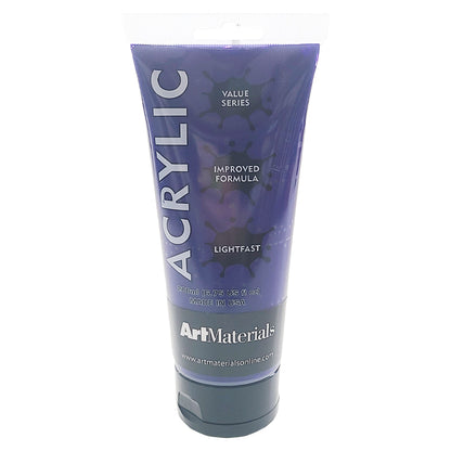 Art Materials Acrylic 200ml Dioxazine Purple