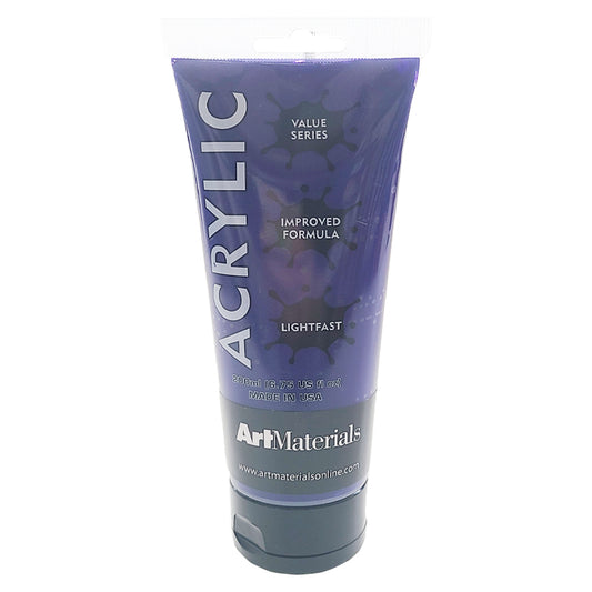 Art Materials Acrylic 200ml Dioxazine Purple