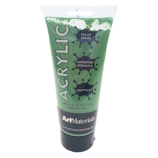 Art Materials Acrylic 200ml Hookers Green