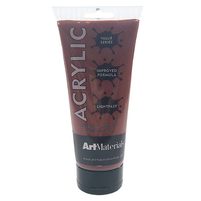 Art Materials Acrylic 200ml Burnt Sienna