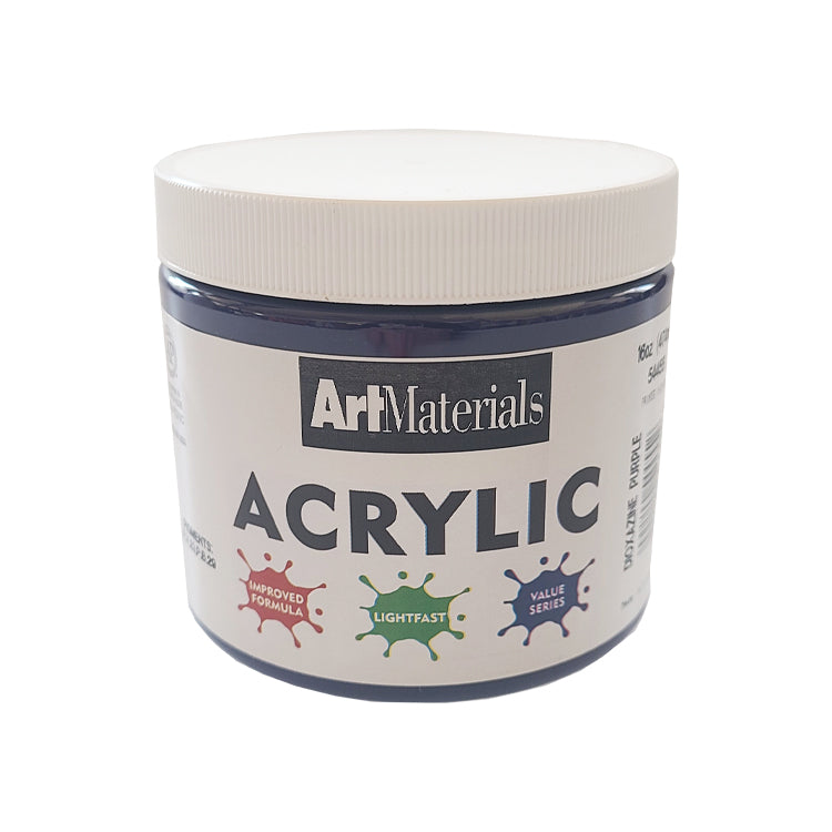 Art Materials Acrylic 16oz Dioxazine Purple