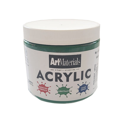 Art Materials Acrylic 16oz Permanent Green