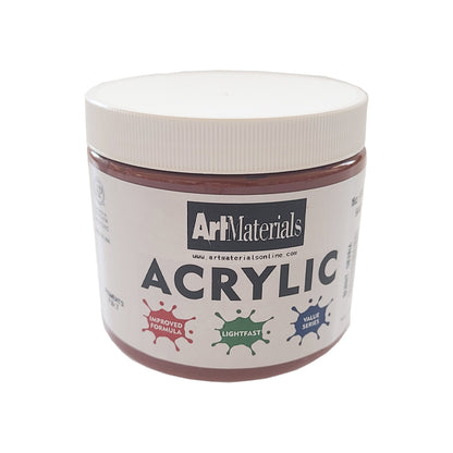 Art Materials Acrylic 16oz Burnt Sienna