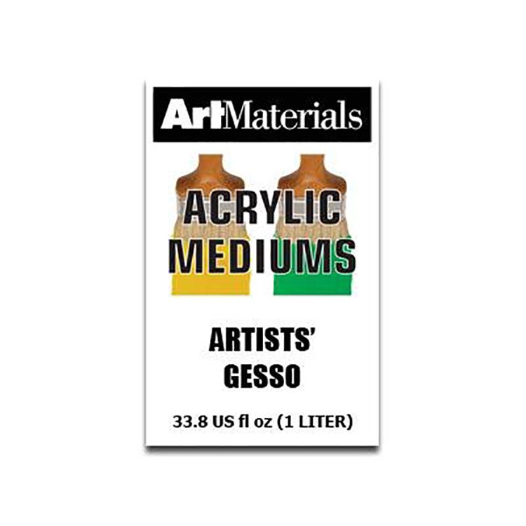 Art Materials Acrylic Artists Gesso 32oz