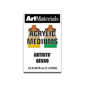 Art Materials Acrylic Artists Gesso 32oz