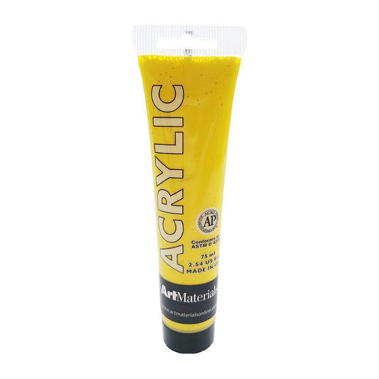 Art Materials Acrylic 75ml Cadmium Yellow Light Hue