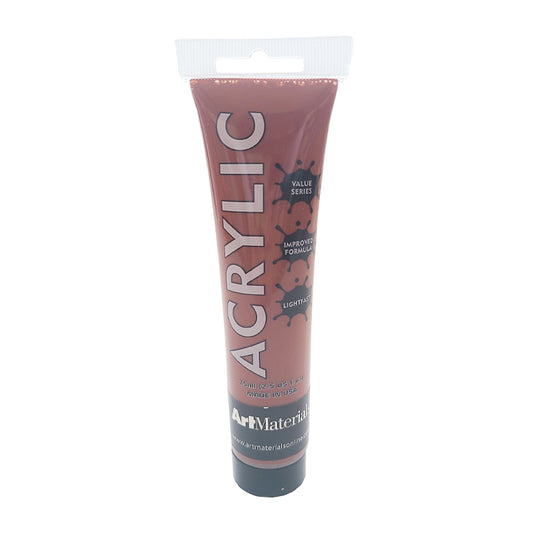 Art Materials Acrylic 75ml Burnt Sienna