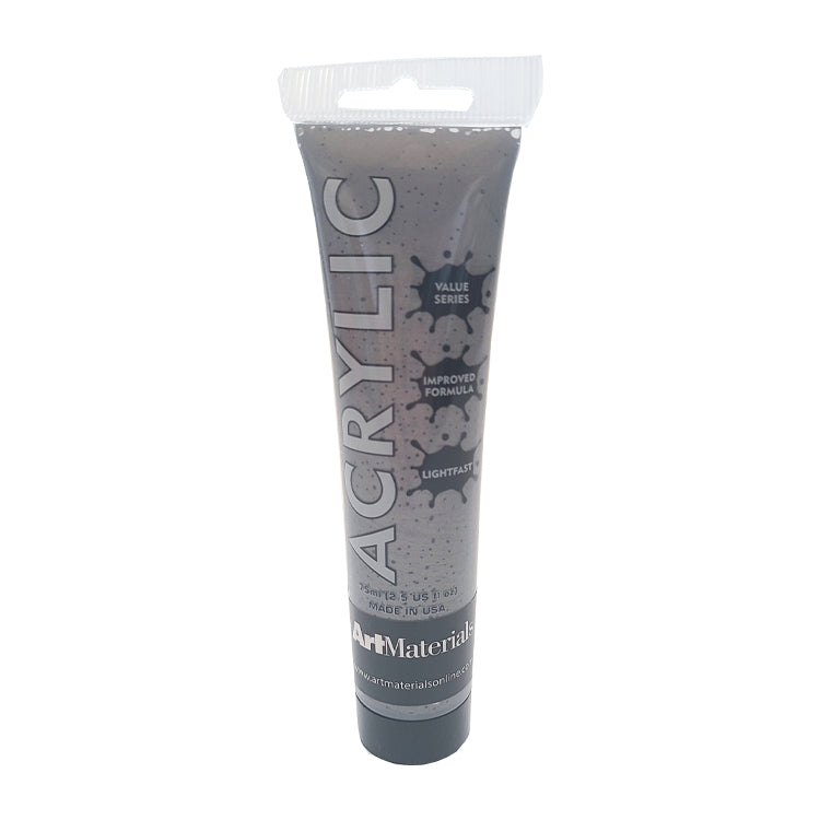 Art Materials Acrylic 75ml Silver