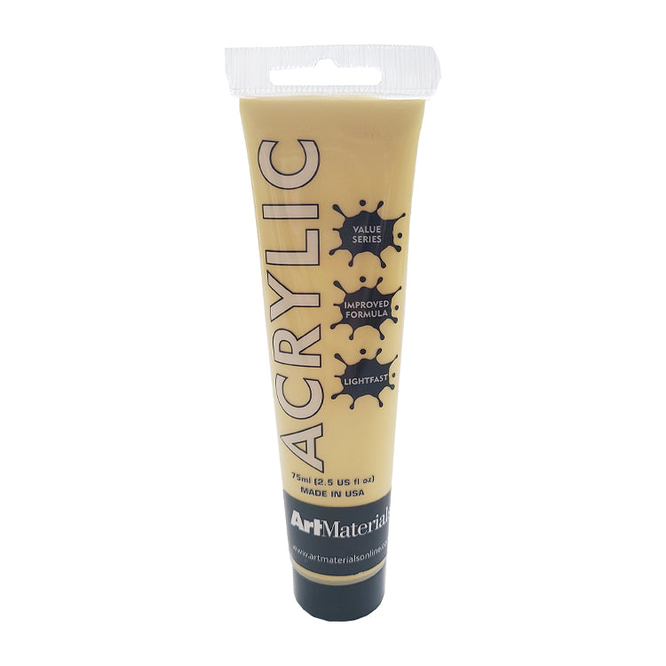Art Materials Acrylic 75ml Naples Yellow Light