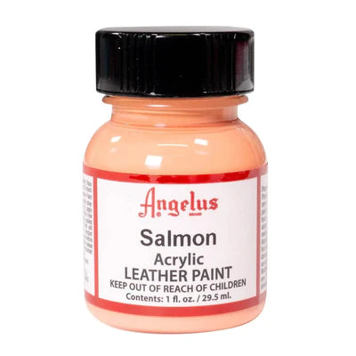 Angelus Leather Paint Salmon 1oz Bottle