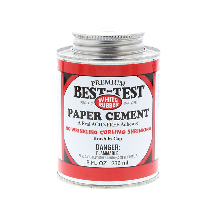 Best Test Rubber Cement 8oz 12#8