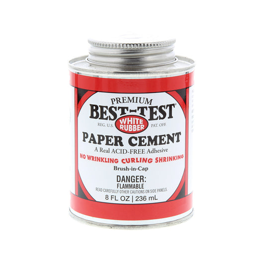 Best Test Rubber Cement 8oz 12#8