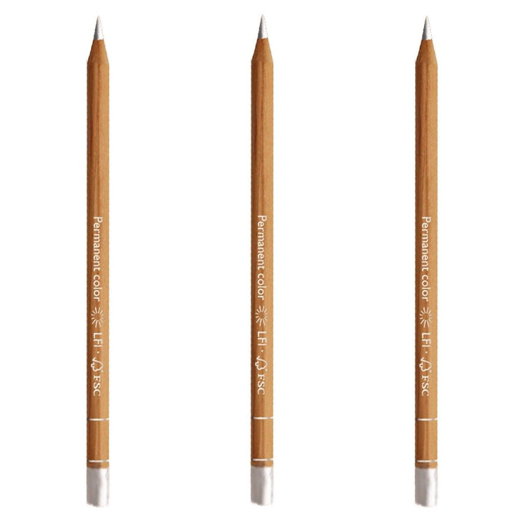 Caran d'Ache Luminance Pencil White Box of 3