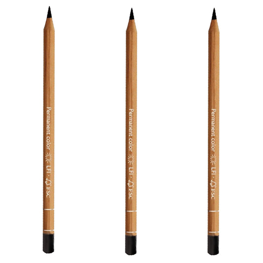 Caran d'Ache Luminance Pencil Black Box of 3