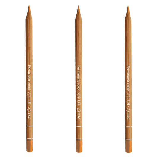 Caran d'Ache Luminance Pencil Apricot Box of 3