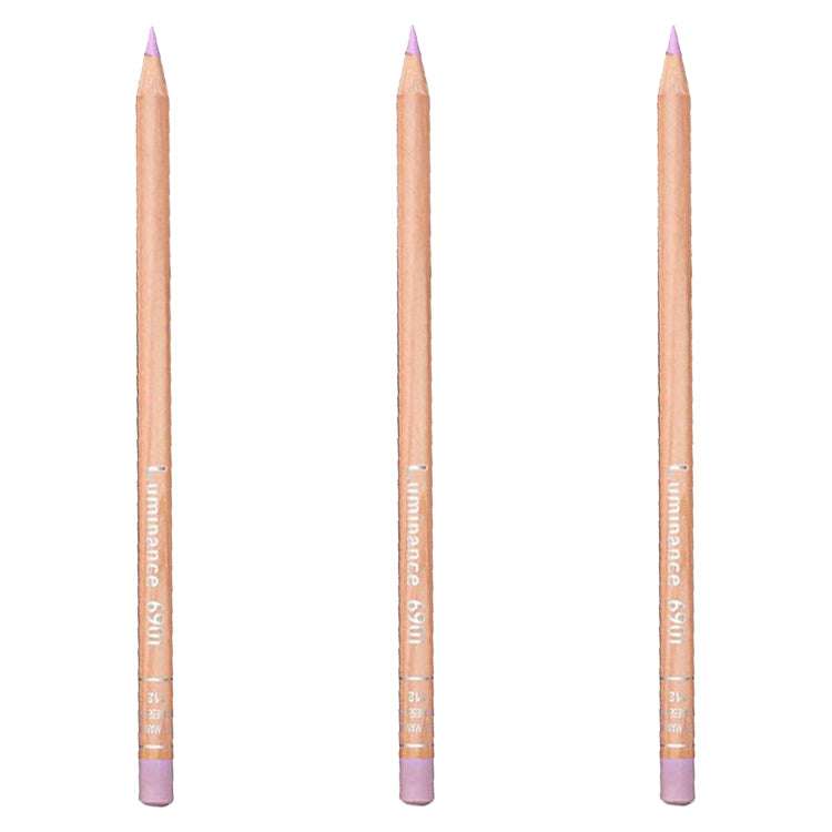 Caran d'Ache Luminance Pencil Manganese Violet Box of 3