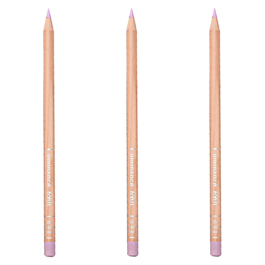 Caran d'Ache Luminance Pencil Manganese Violet Box of 3